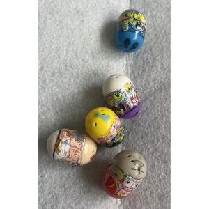 Mighty Beanz Lot Of 5 Preowned